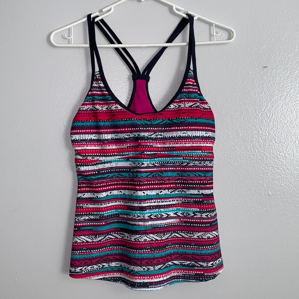 colorful tankini top!
